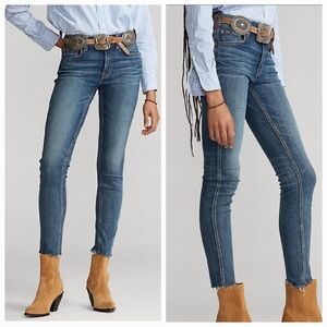 Polo Ralph Lauren Tompkins Skinny Crop Women Jeans 31 Waist